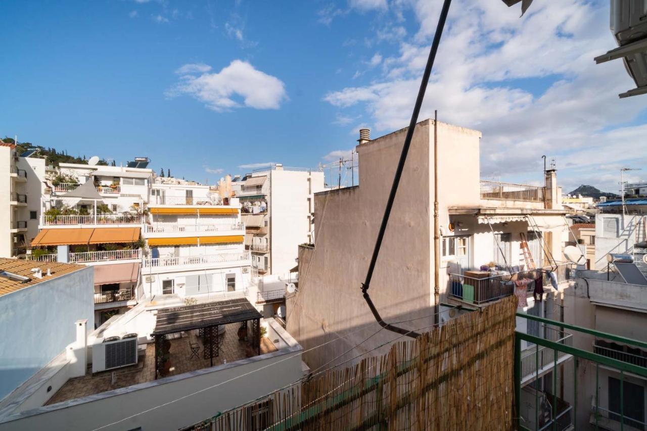 Acropolis View Vintage Style Apartment In Koukaki Atina Dış mekan fotoğraf